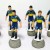 Subbuteo Andrew Table Soccer Boca Juniors 1980-81 no bases no box only 12 figures